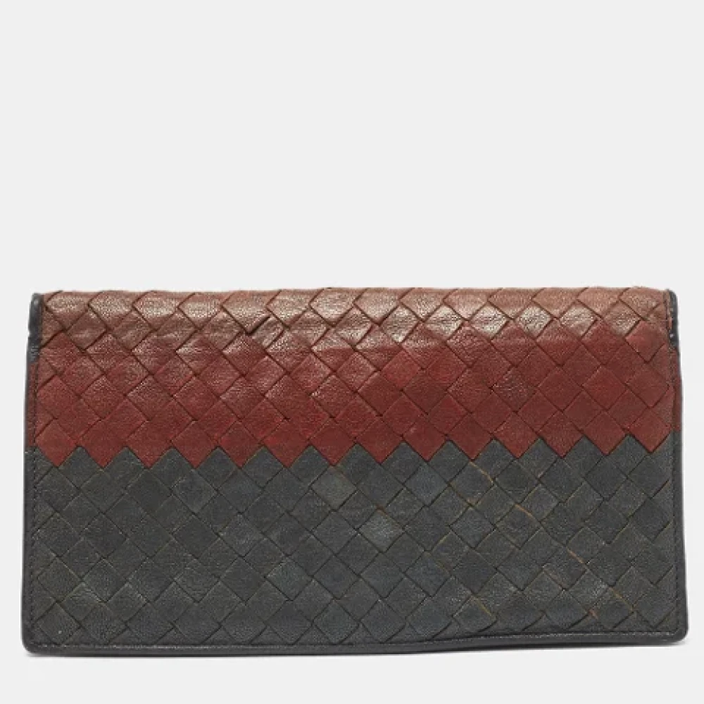 Bottega Veneta Vintage Pre-owned Leather wallets Multicolor Dames