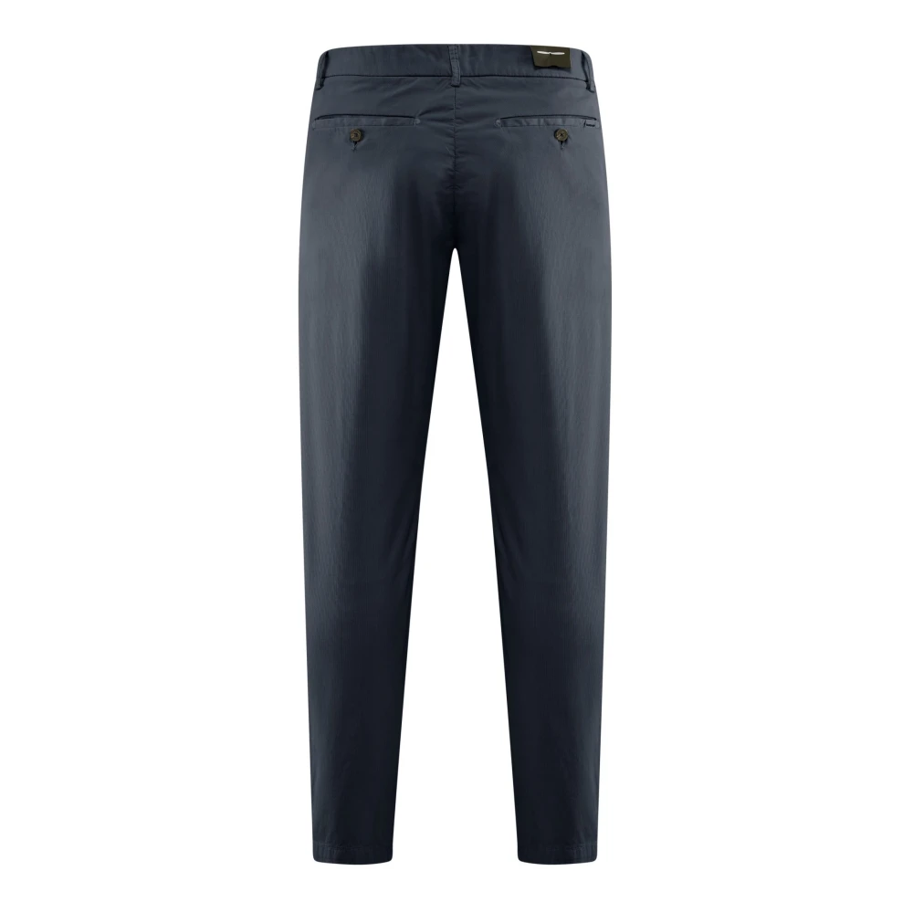BomBoogie Katoenen keper chino broek Blue Heren