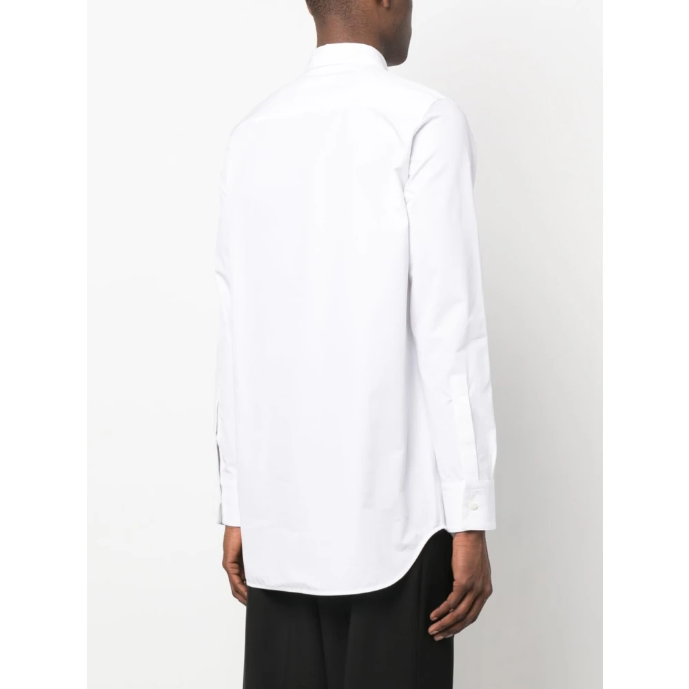 Jil Sander Witte Shirt met Zachte Pasvorm White Heren