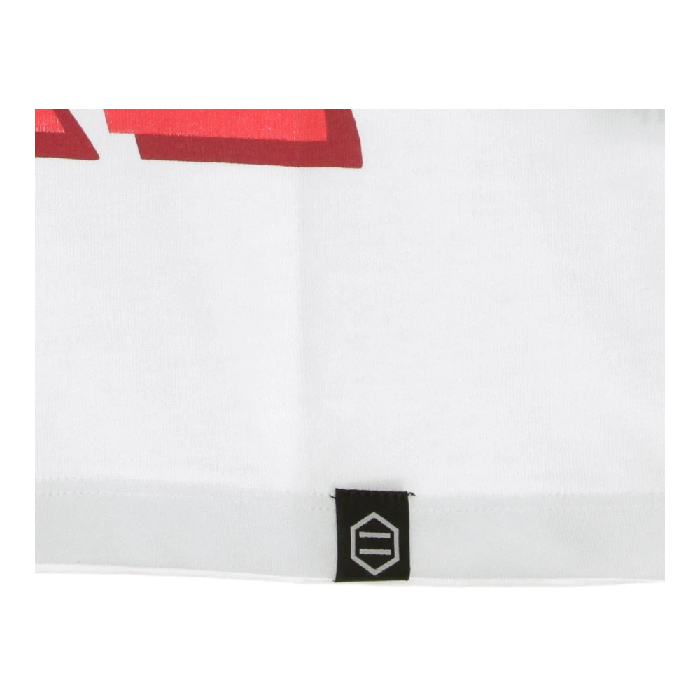Dolly Noire Witte Zomer Wave Heren T-shirt White Heren