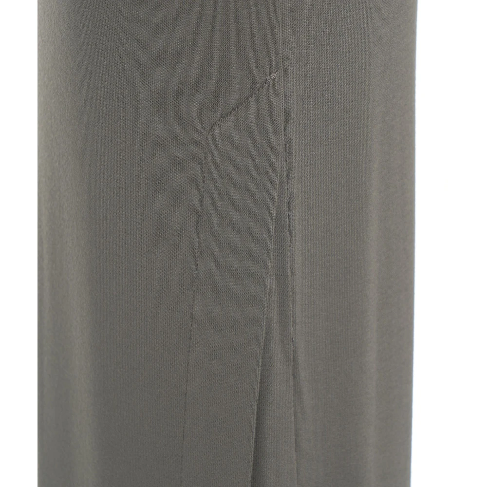 Thom Krom Grijze Maxi Rok met Hoge Taille Gray Dames