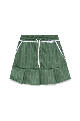 green-elasticated-waistband-skirt-with-pockets
