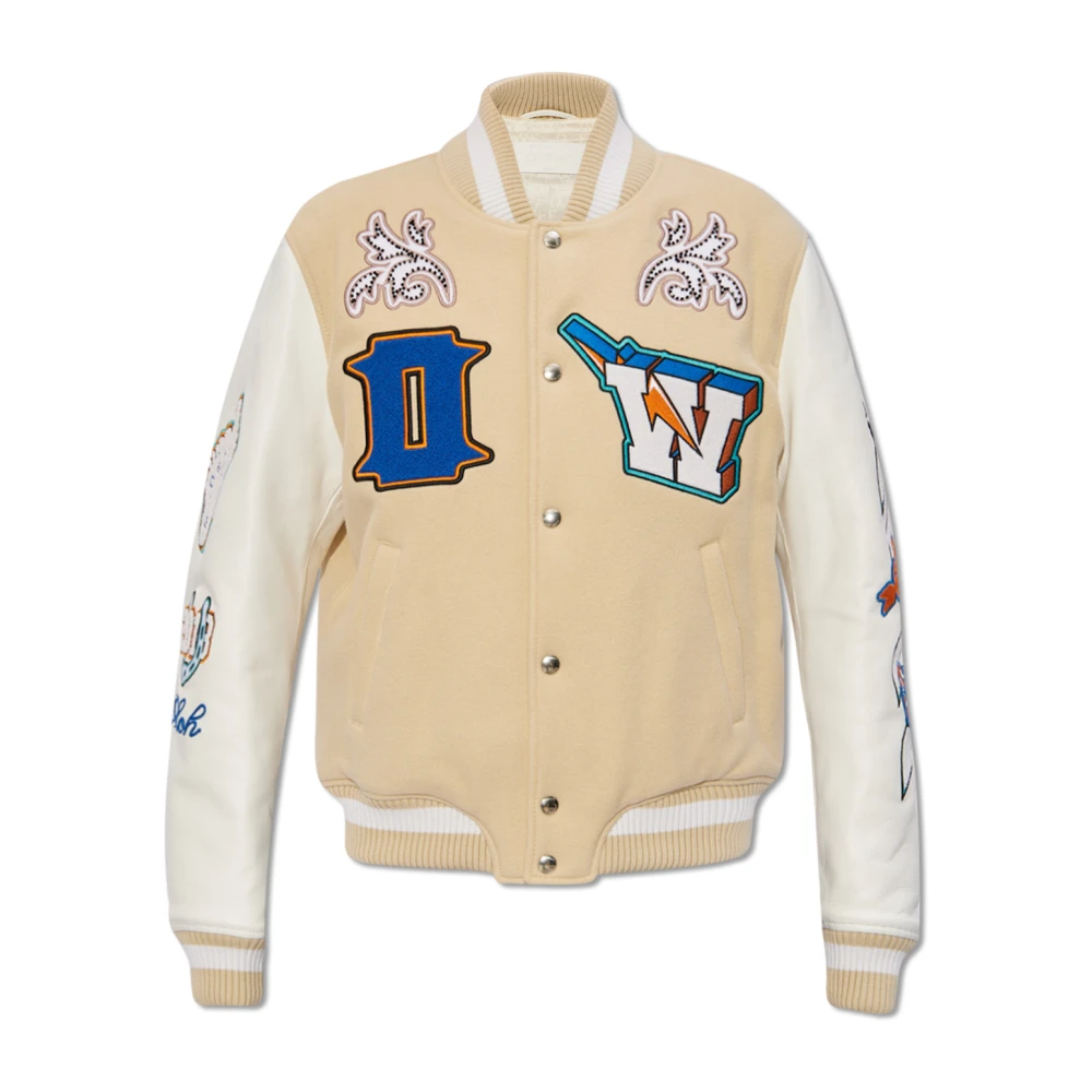 Jackets > Bomber Jackets - - Off White - Modalova