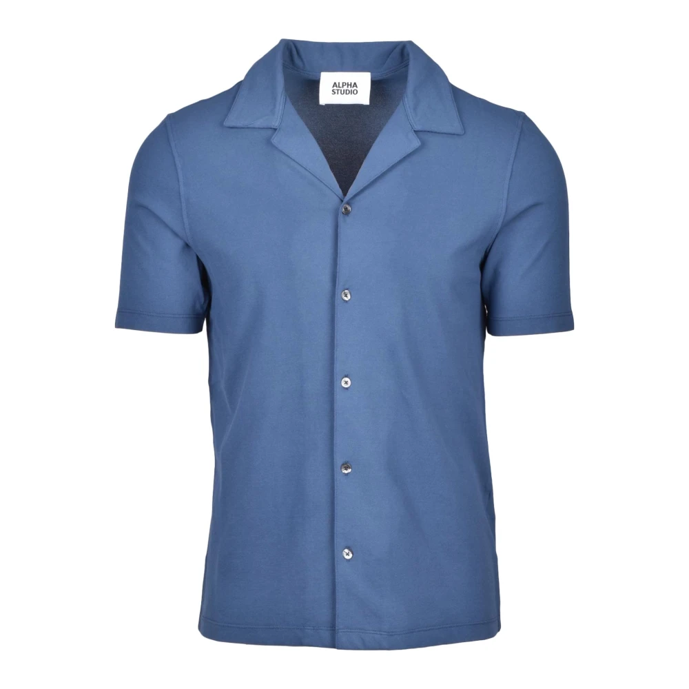 Shirts > Short Sleeve Shirts - - Alpha Studio - Modalova