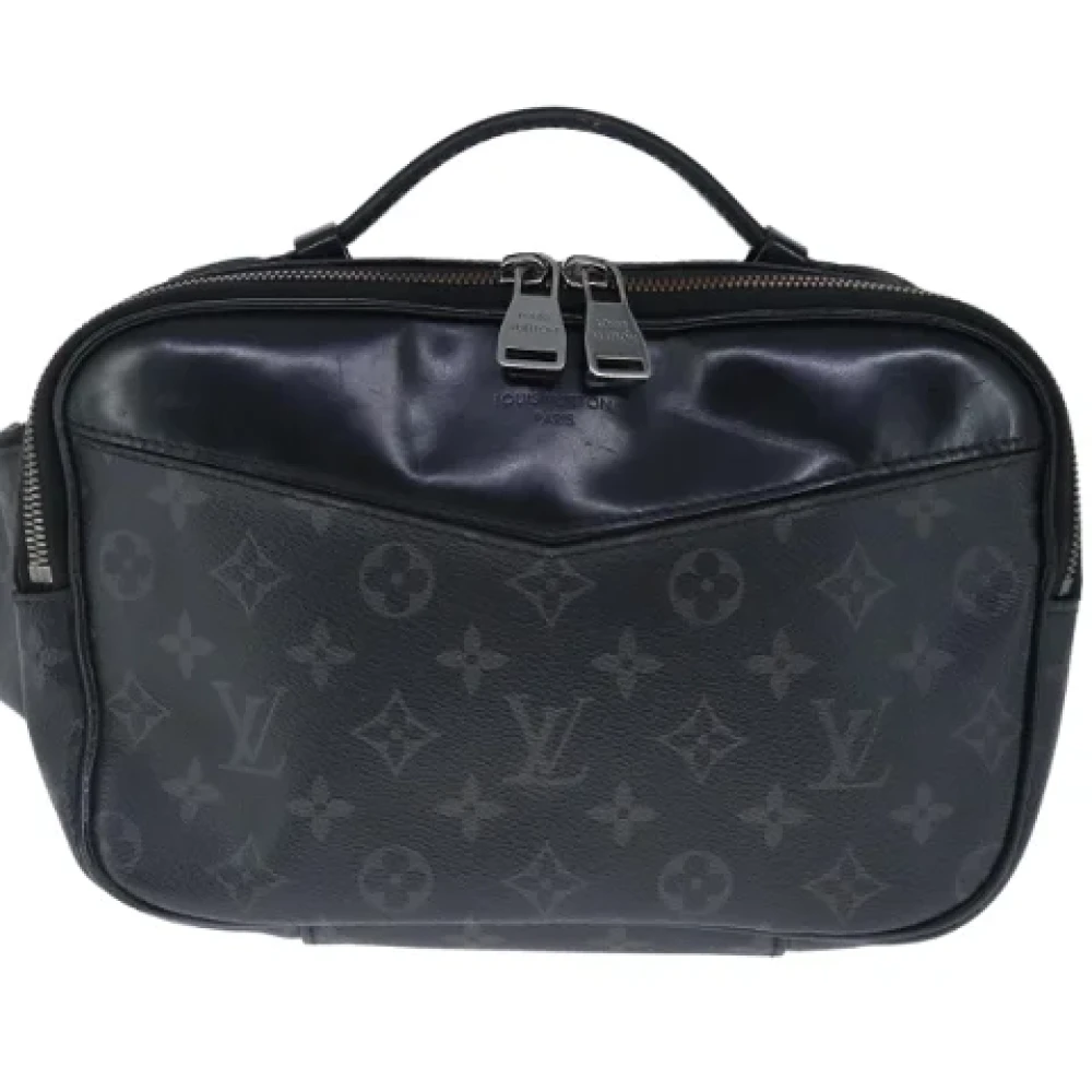 Louis Vuitton Vintage Pre-owned Canvas louis-vuitton-bags Black Dames