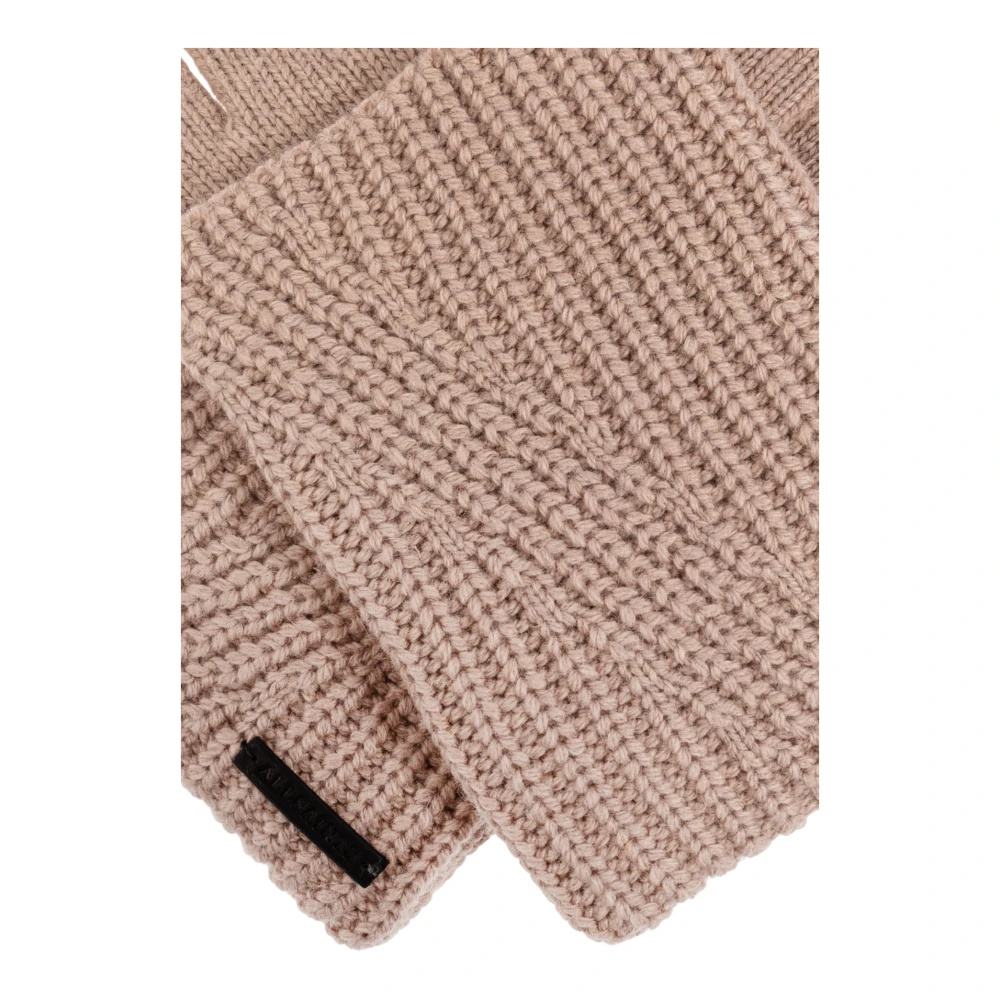 AllSaints Handschoenen met logopatch Pink Dames