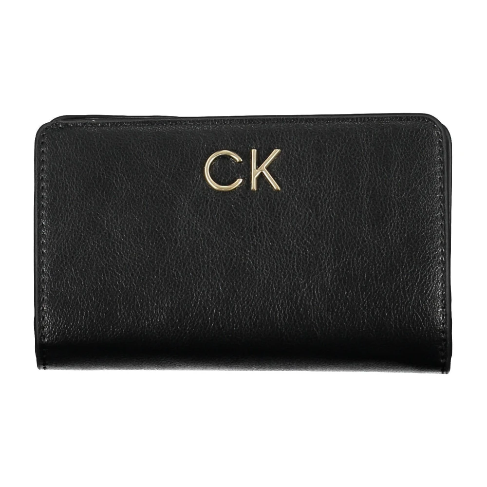 Calvin Klein Women's Black Wallets & Cardholders, One Size, Rfid Zip Closure Wallet