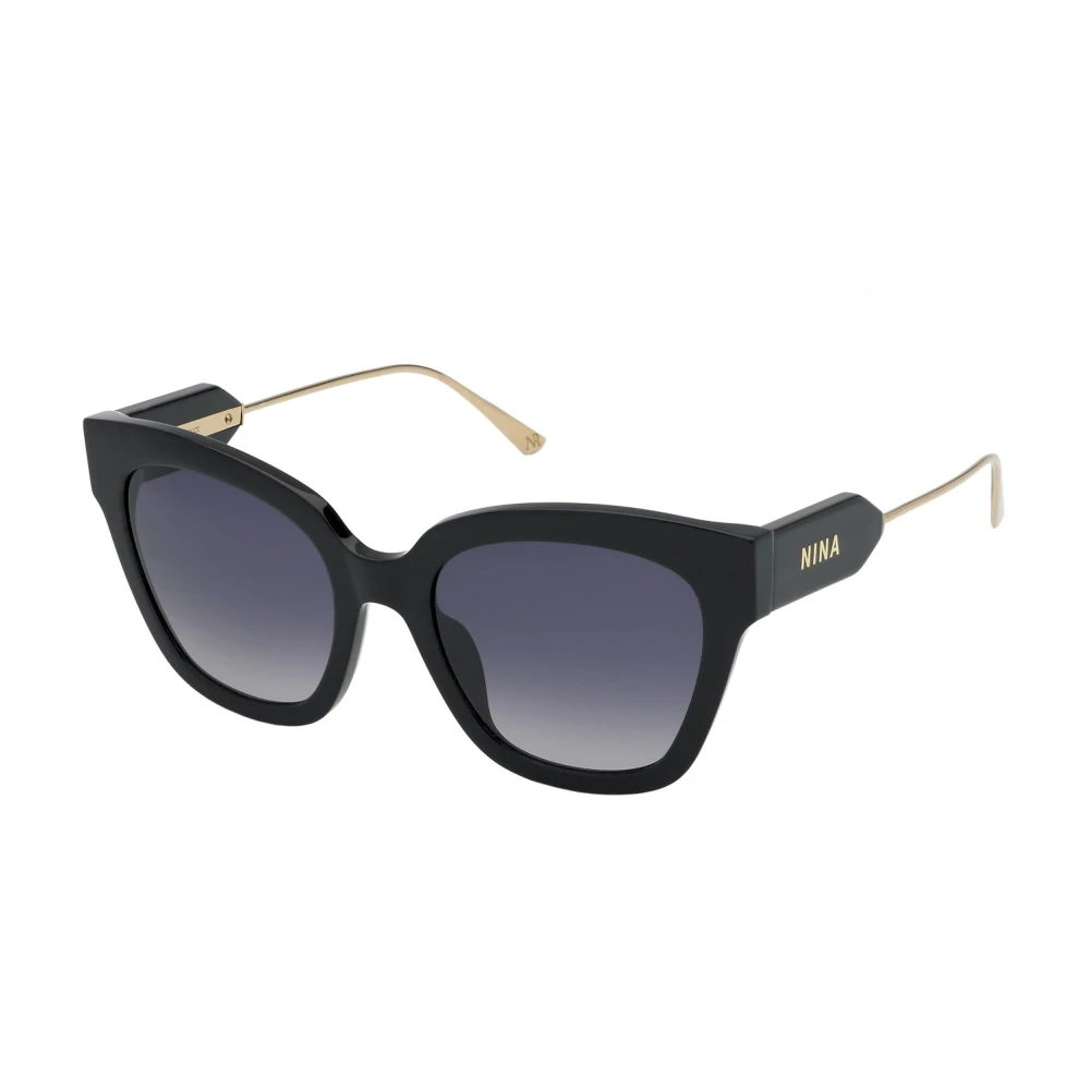 Nina Ricci Unisex Black Sunglasses, 53 Mm, Sunglasses