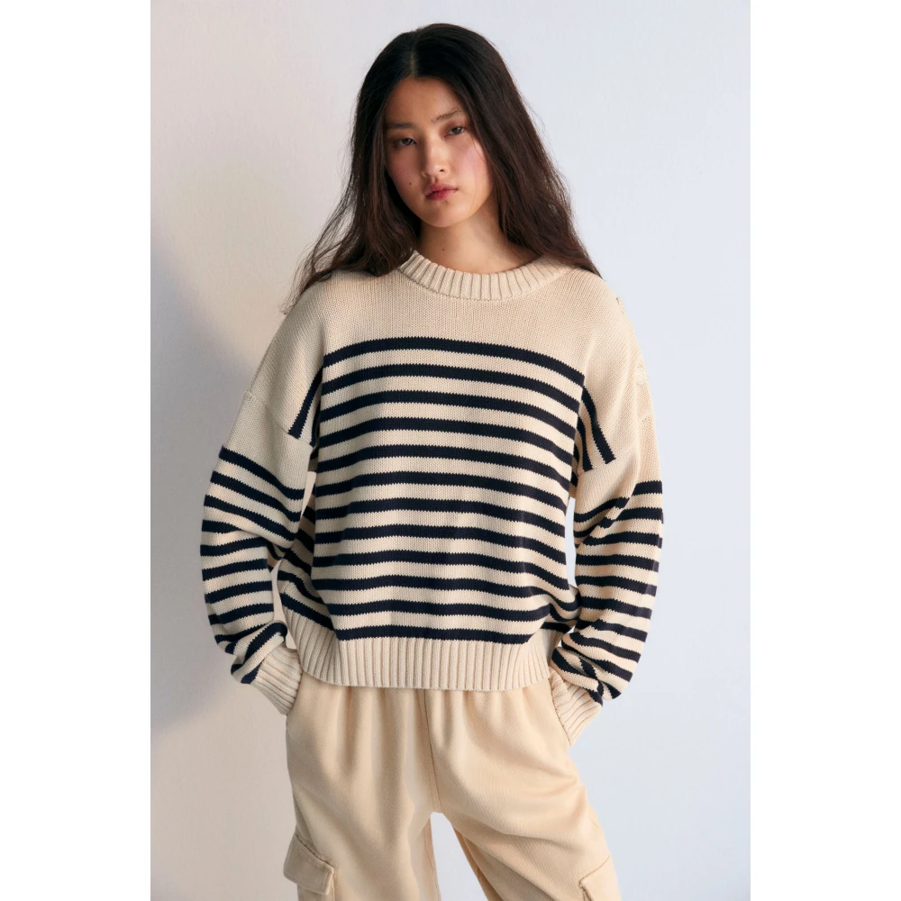 The New Society Pyrgos Vrouw Jumper Blue Dames