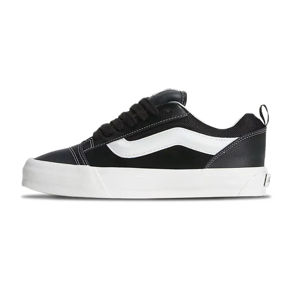 Vans Knu Skool Leather Heren Schoenen Zwart