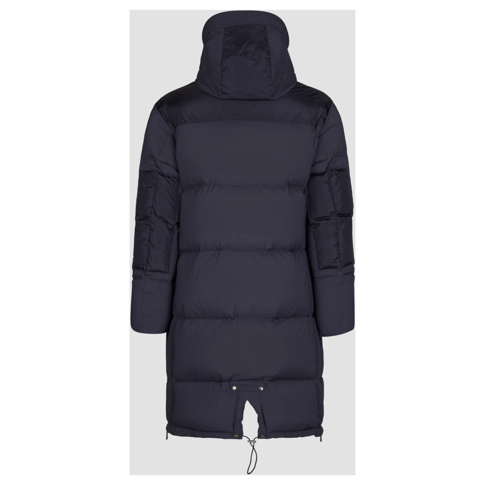 add Parka IN Nylon Stretch Blue Heren