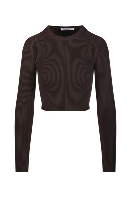 pull-marron-ala1234-modele-elegant