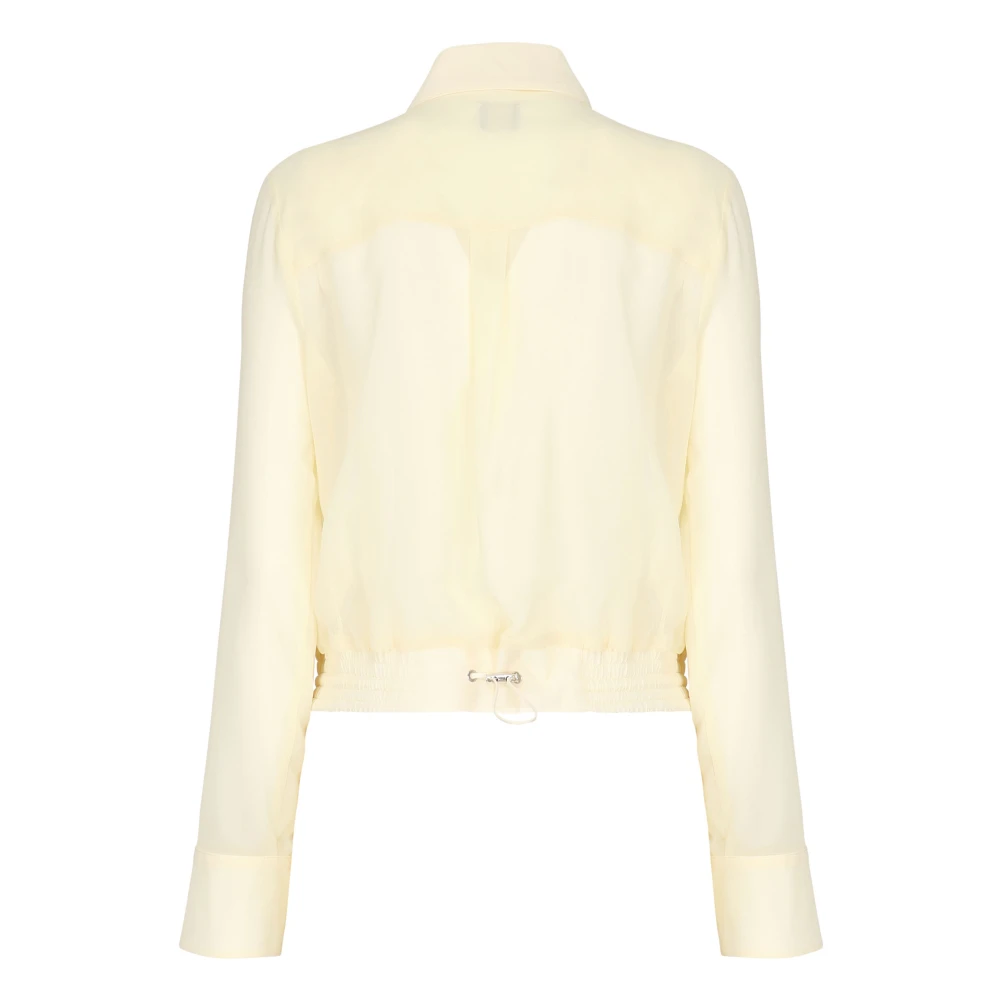 pinko Georgette Shirt Collectie Beige Dames