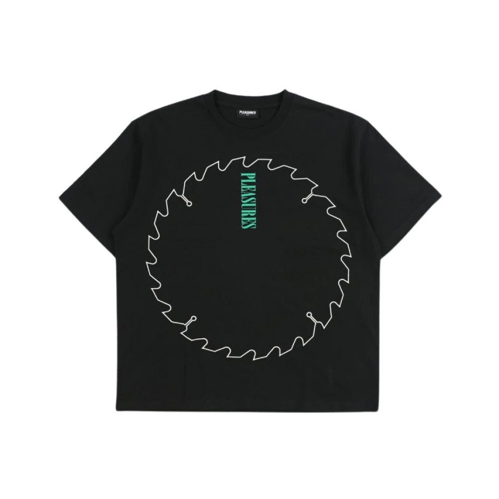 Pleasures Zwaargewicht Bedrukt T-shirt Black Heren