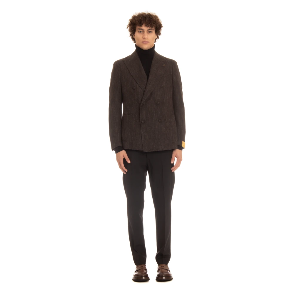 Tagliatore Snijder Brown Heren