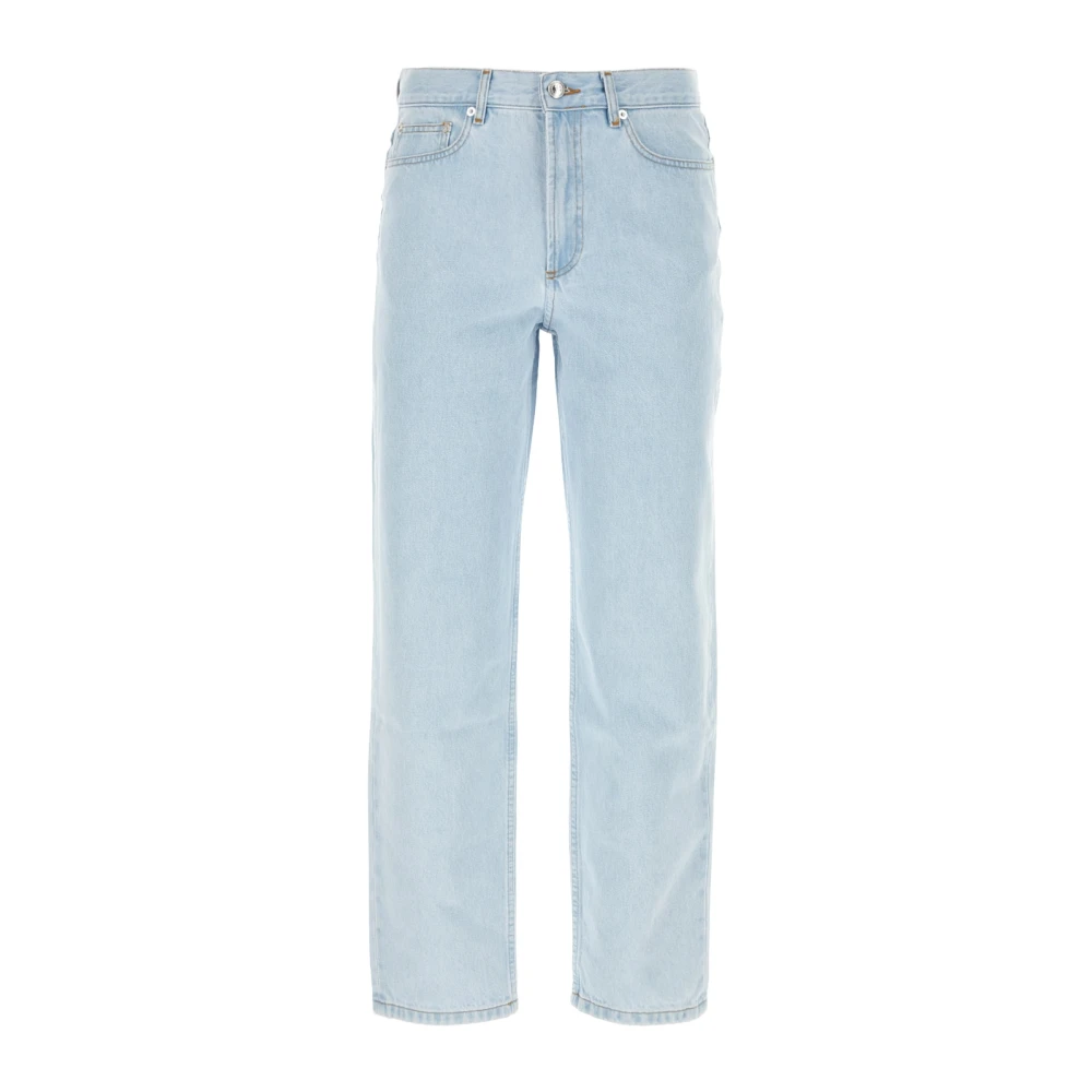 A.p.c. Straight Jeans Blue Heren