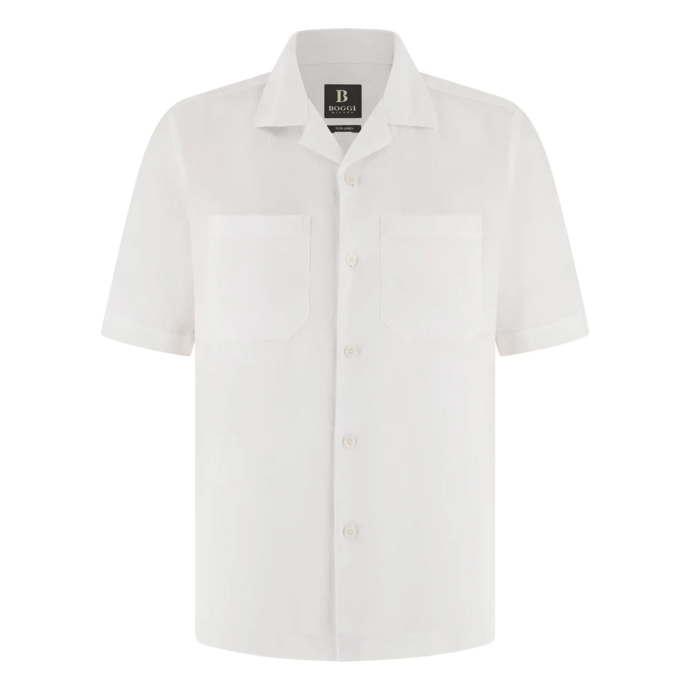 Boggi Milano Uomo Bianco Magliette, 2XL, New,