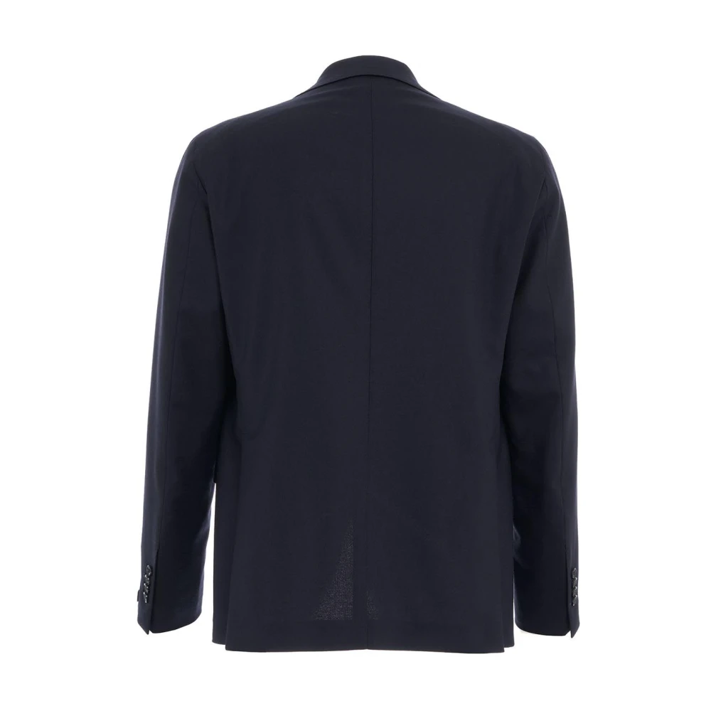 Tagliatore Stijlvol Italiaans Single Breasted Pak Blue Heren