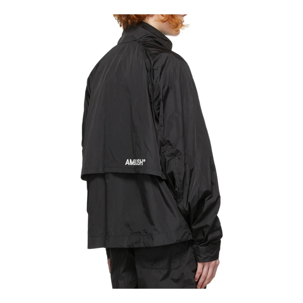 Ambush Windjack met opstaande kraag Black Dames