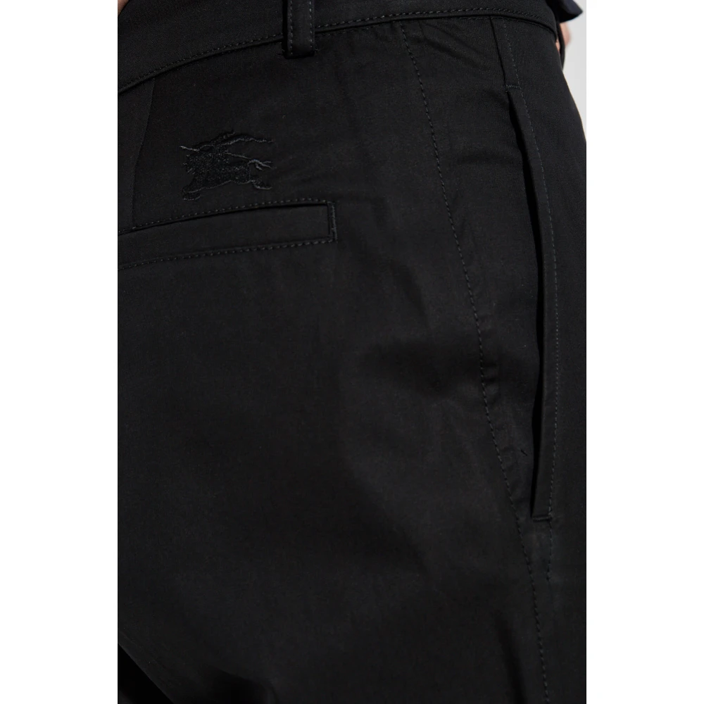 Burberry Tapered broek Black Heren