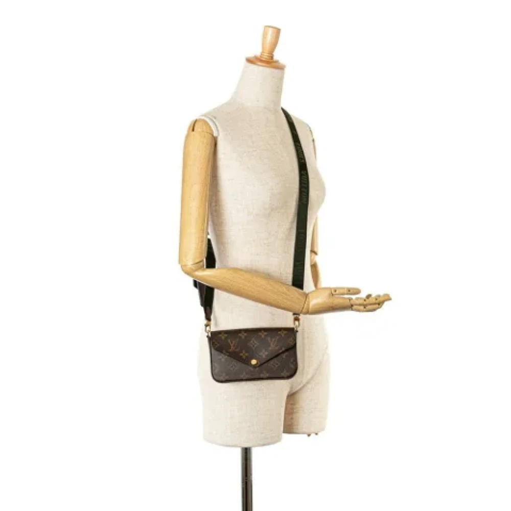 Louis Vuitton Vintage Pre-owned Leather louis-vuitton-bags Brown Dames