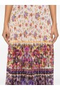 floral-print-elasticated-waist-skirt