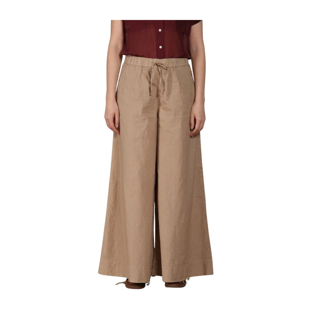 Mason's Kvinno Beige Byxor Dam, 2XL, Bomull, Portofino Chino Jogger Byxor