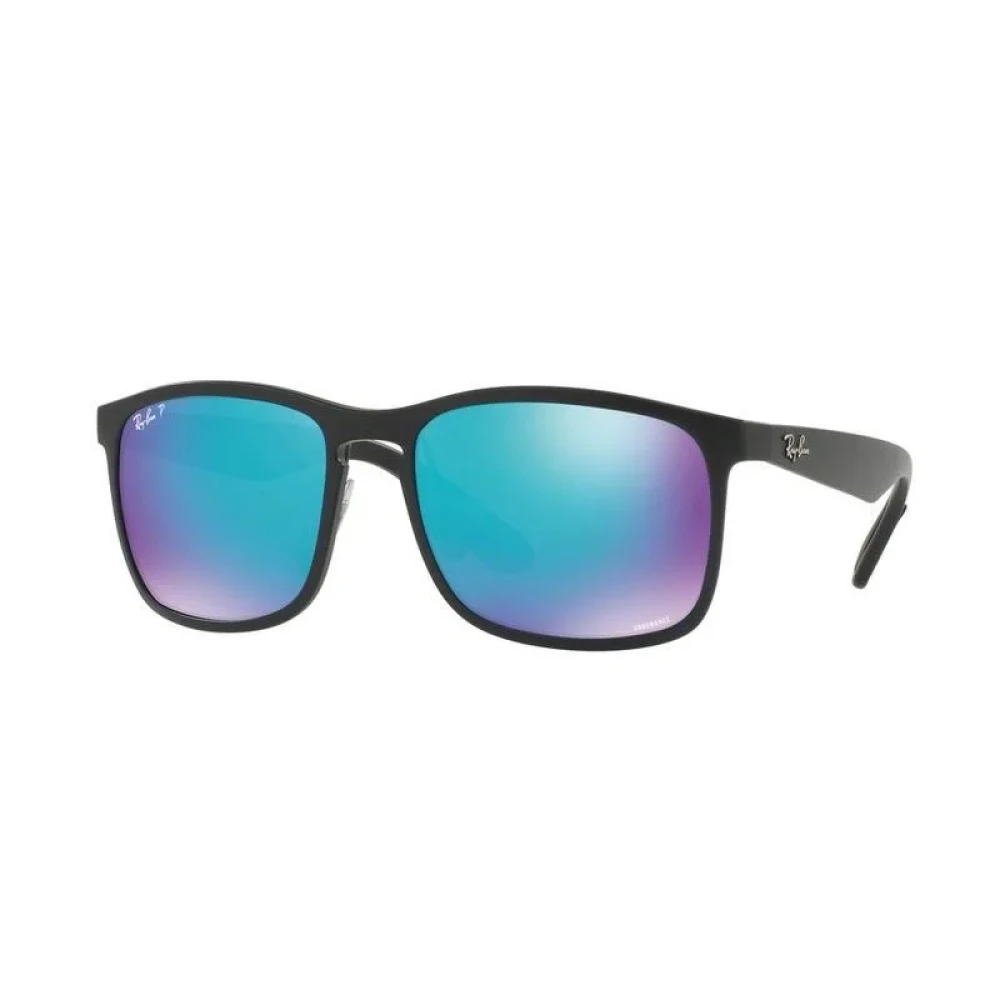 Ray-Ban Sunglasses RB4264 601SA1 Matte Black Blue Flash Polarized Chromance - Image 14