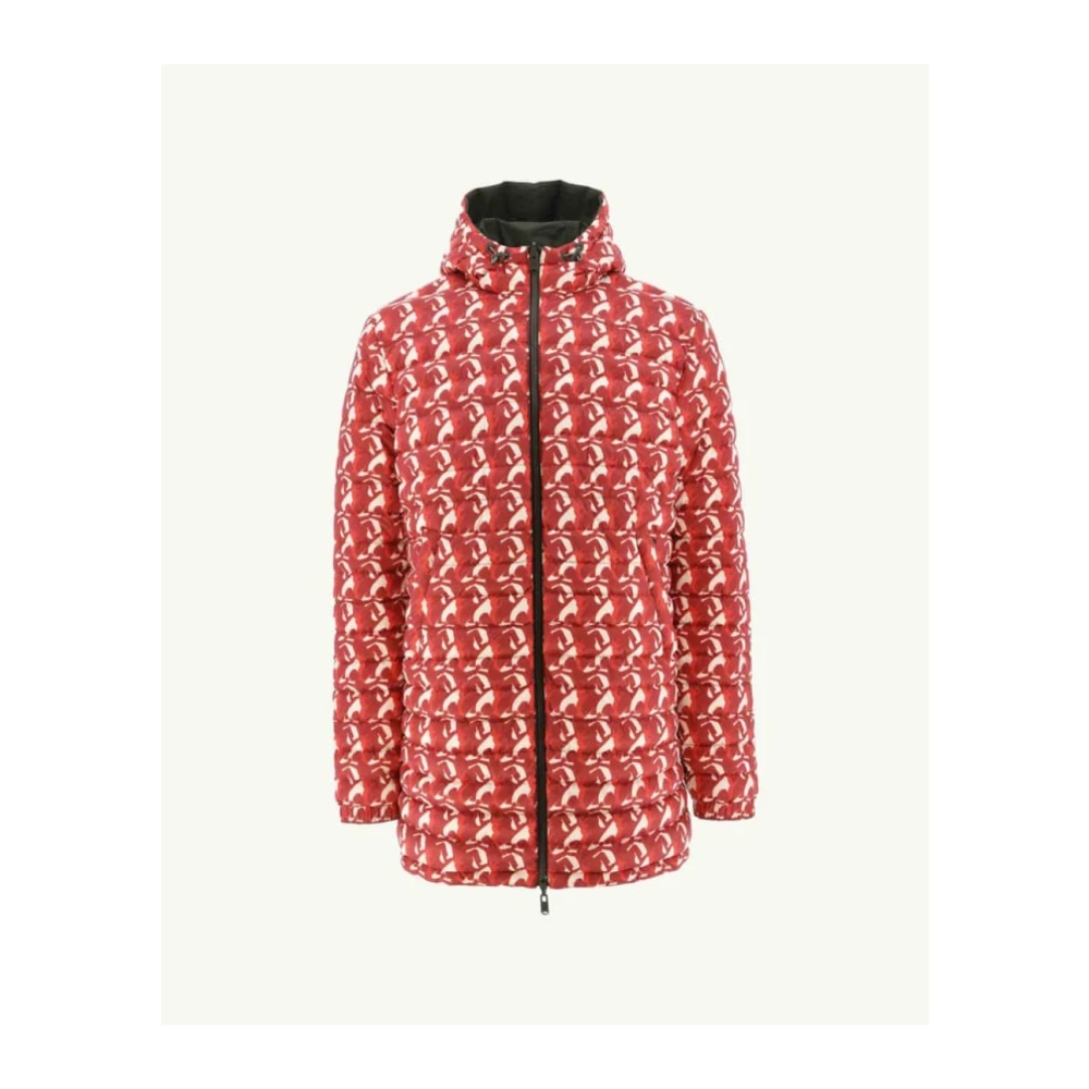 Jott Omkeerbare Amsterdam Jas Multicolor Red Heren