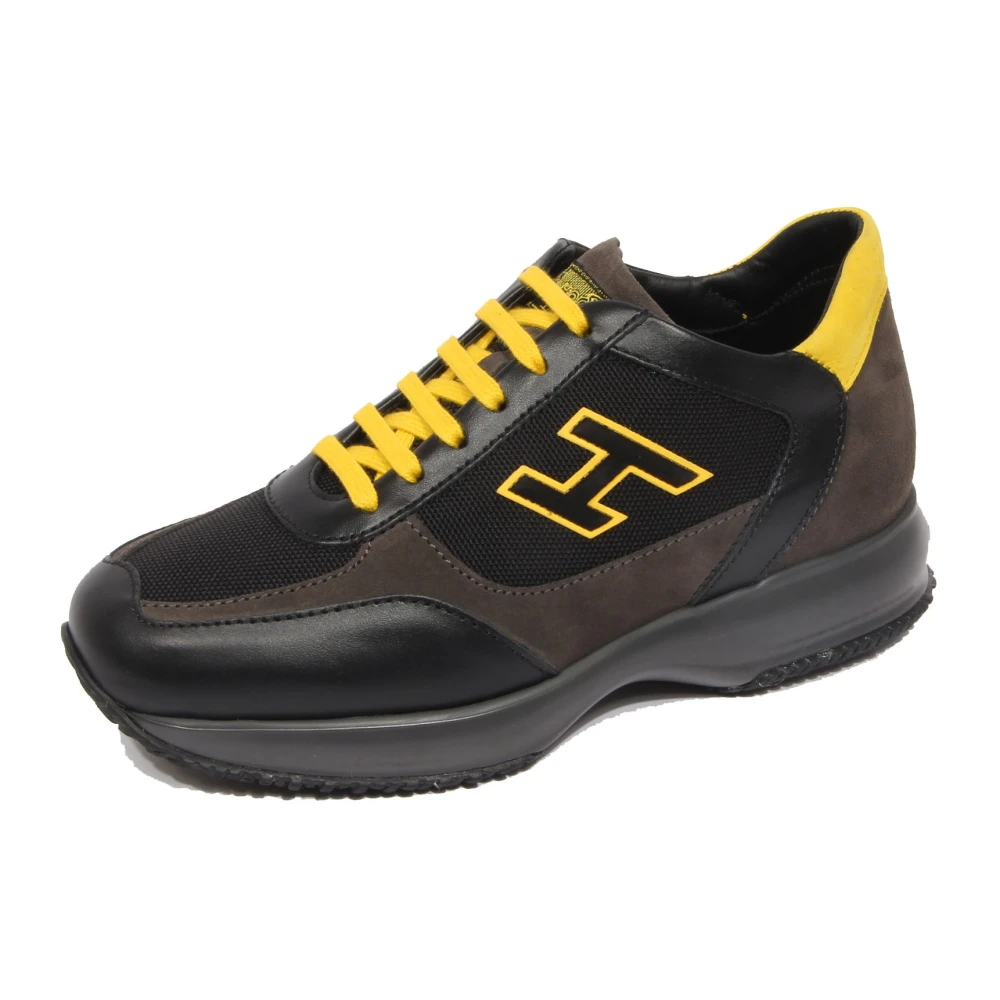 Hogan Interactive H Flock Heren Schoenen Zwart