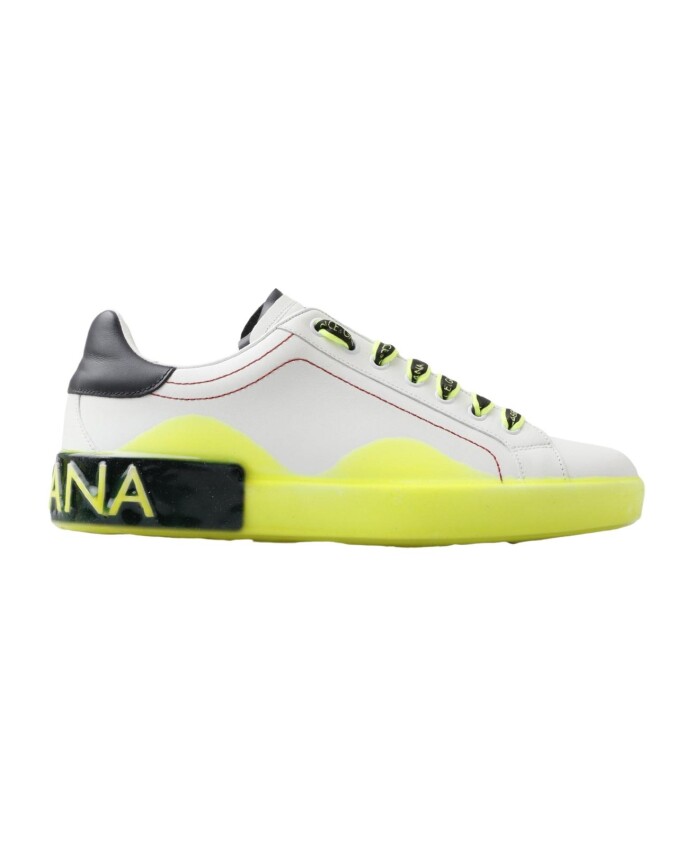 baskets-basses-en-cuir-blanc-jaune