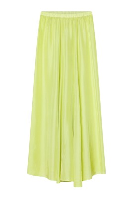 silk-flared-long-skirt-with-elastic-waist