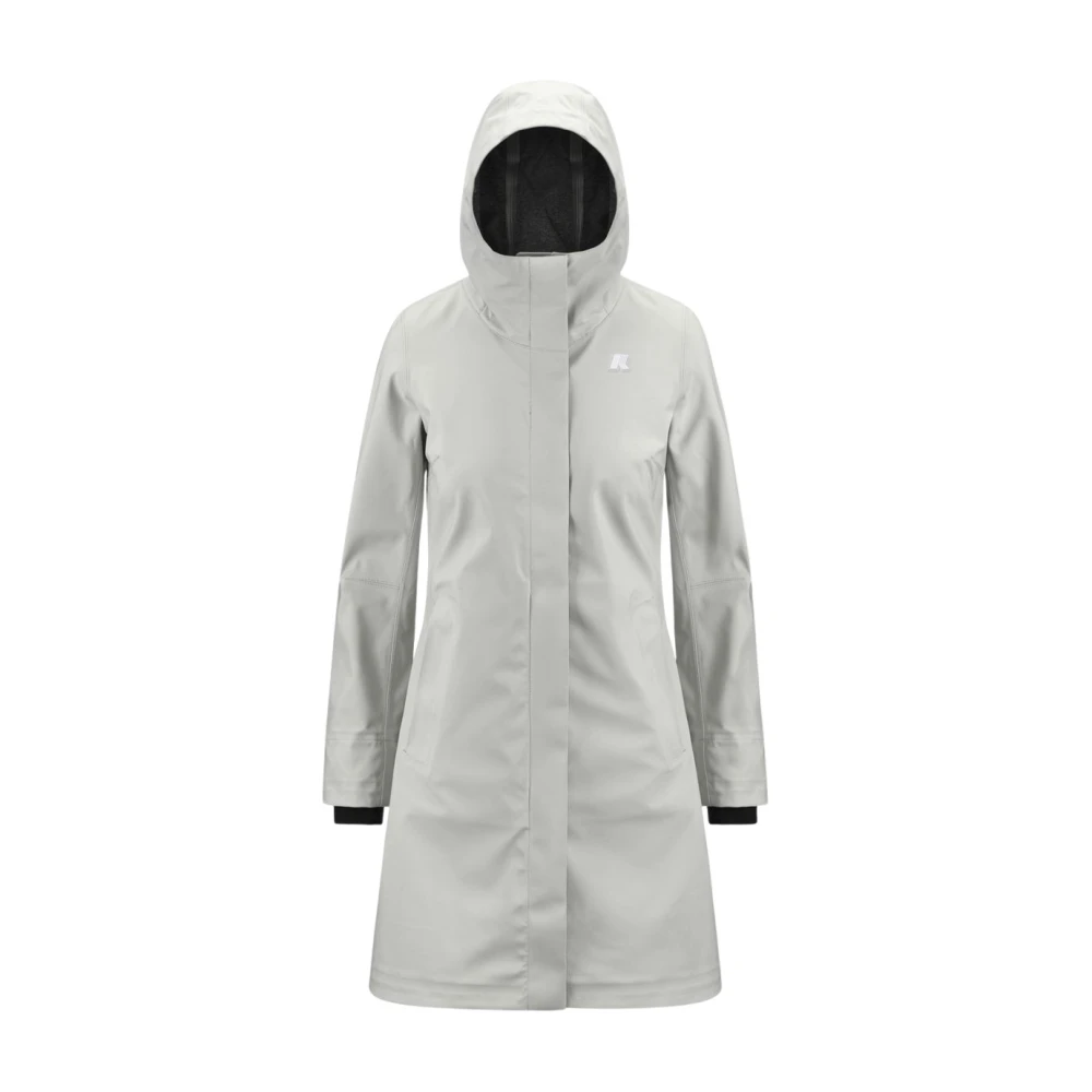 K-Way Damen Beige Jacken, Mgröße: