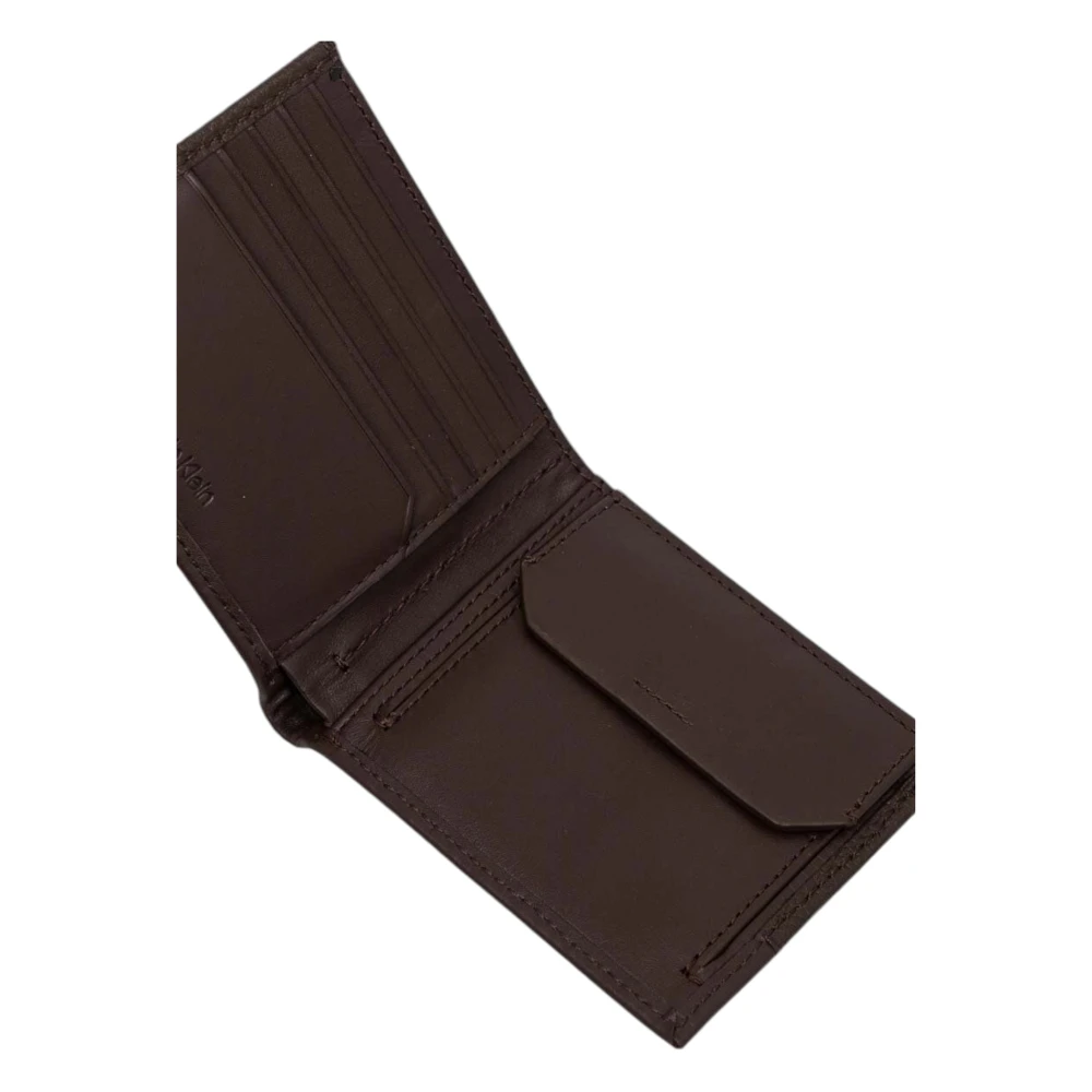 Calvin Klein Heren Portemonnee Herfst Winter Collectie Leer Brown Heren