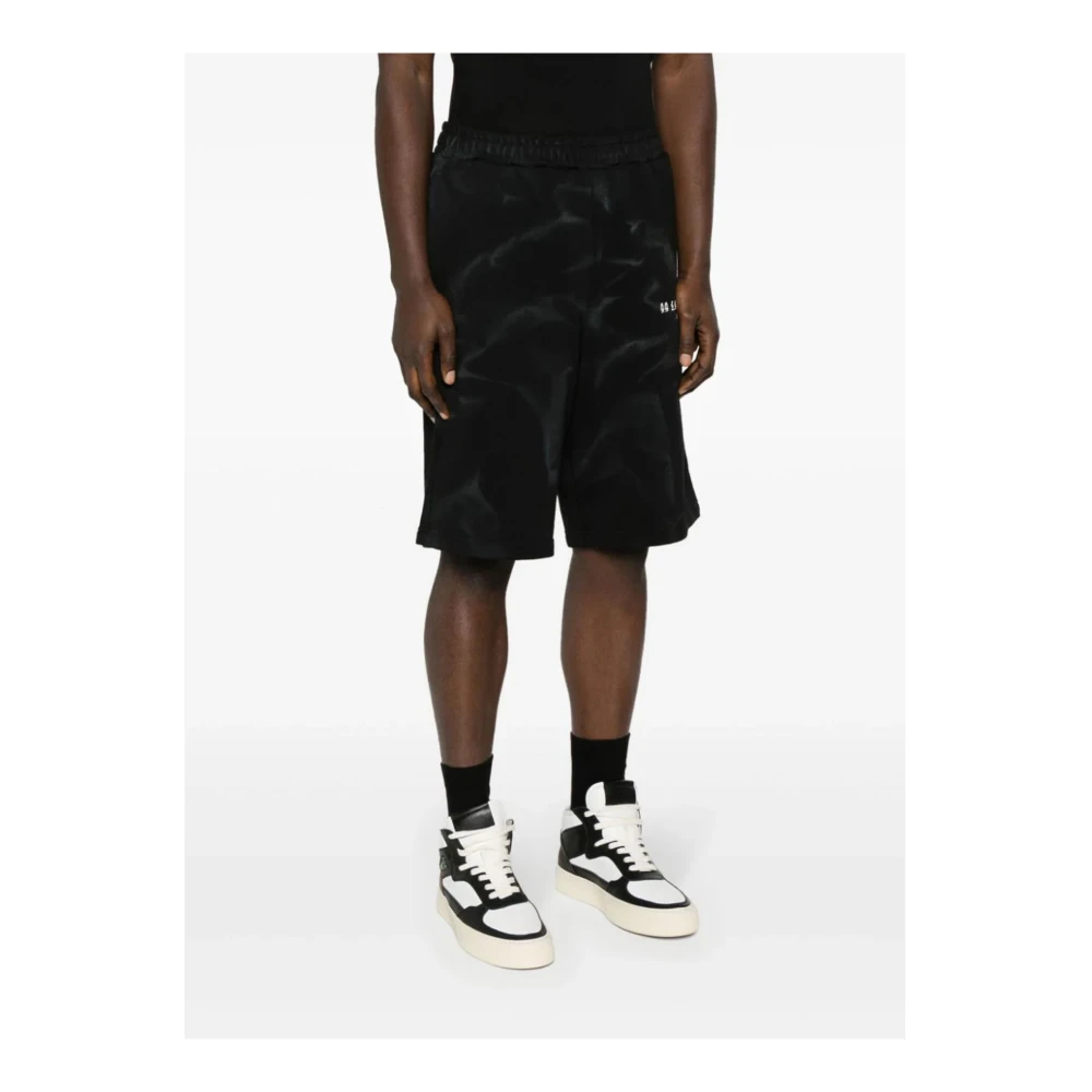 44 Label Group Casual Shorts Black Heren