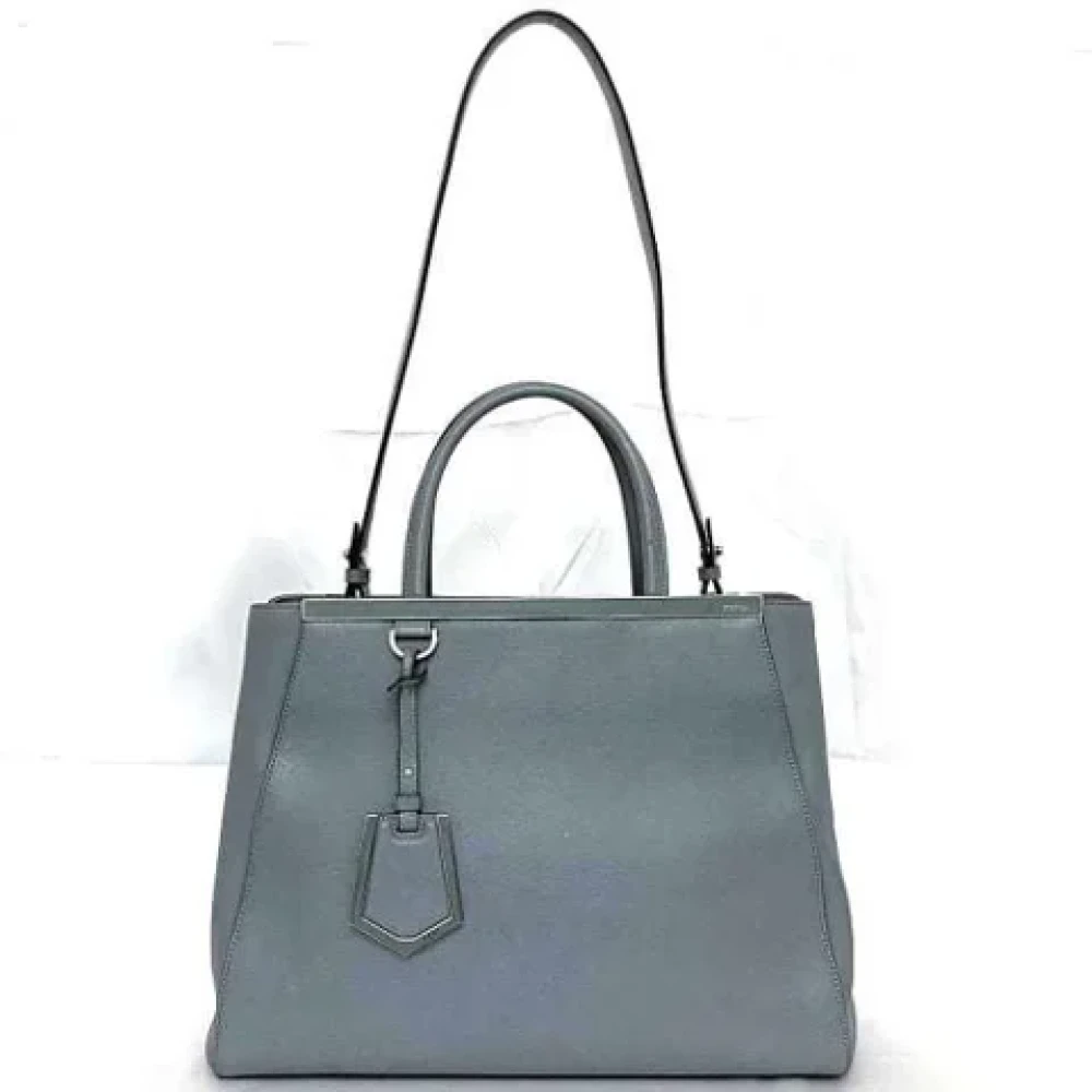 Fendi Vintage Pre-owned Leather totes Blue Dames