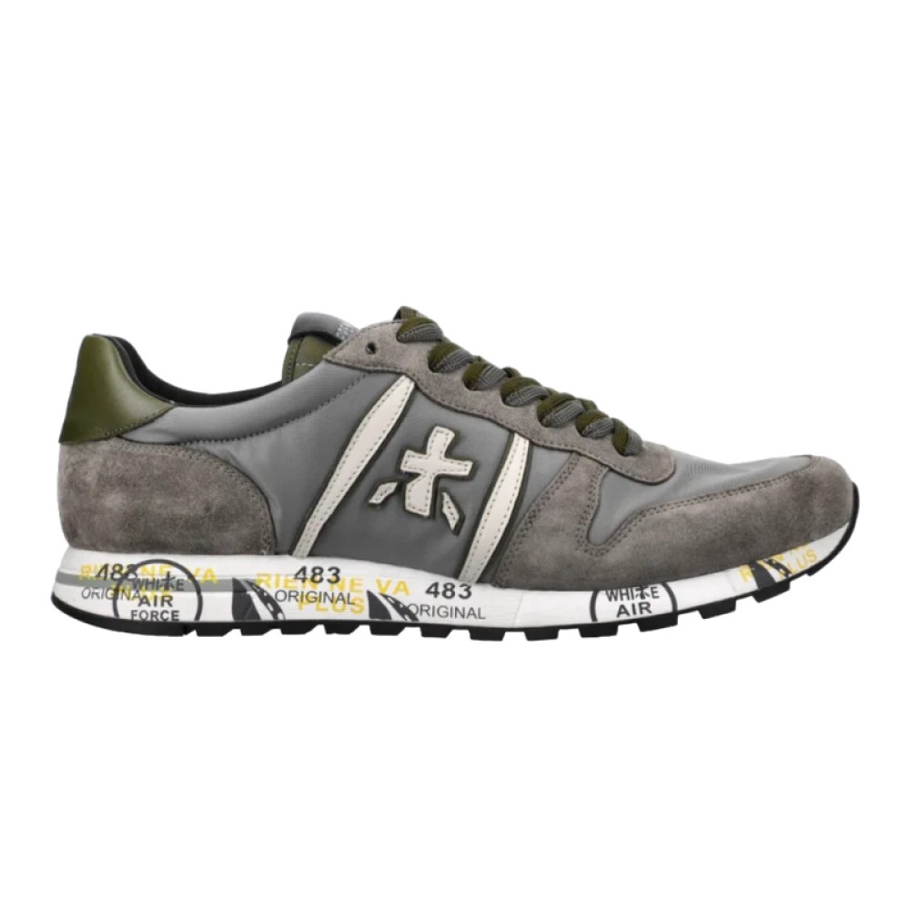 Premiata Eric 5378 Stijlvolle Schoenen Dames Schoenen Grijs