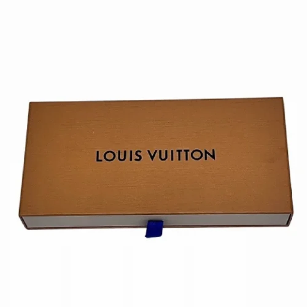 Louis Vuitton Vintage Pre-owned Silk scarves White Dames