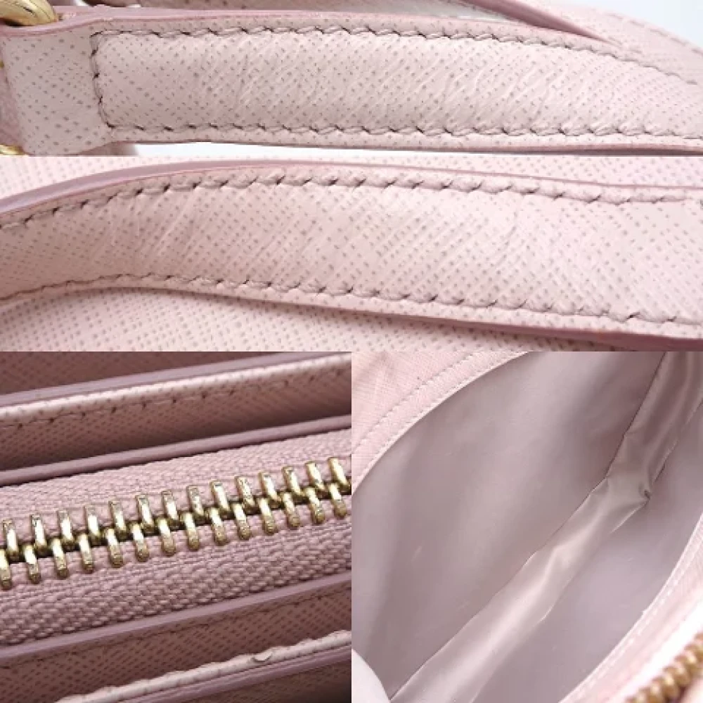 Salvatore Ferragamo Pre-owned Leather handbags Pink Dames
