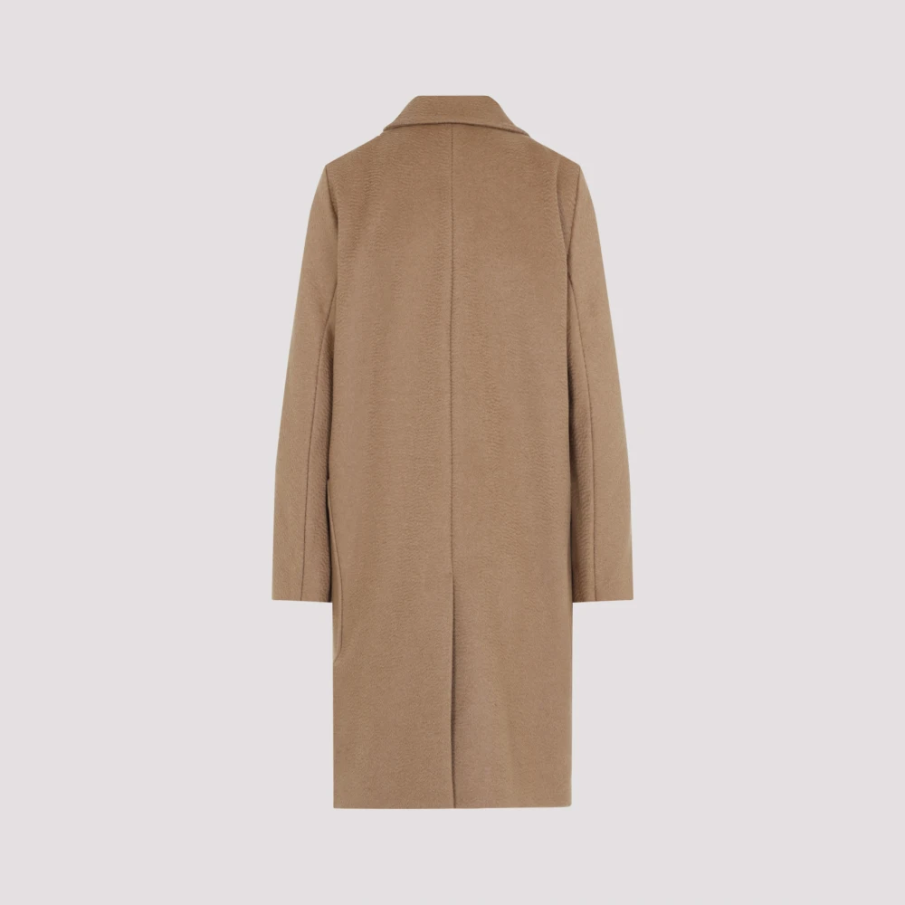Max Mara Kameel Arcella Coat Brown Dames