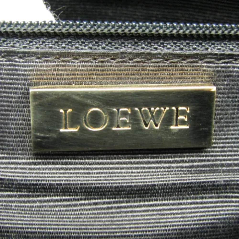 Loewe Pre-owned Leather handbags Brown Dames