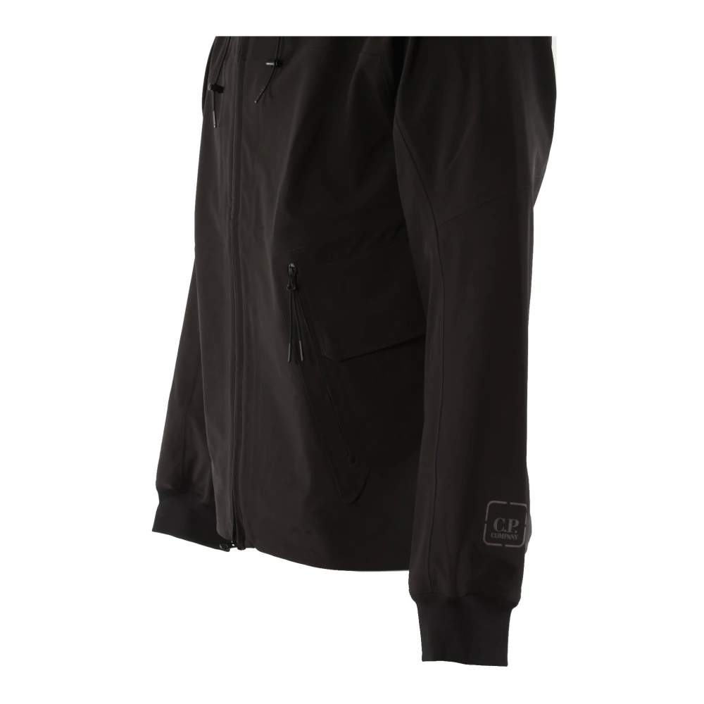 C.P. Company Zwarte Metroshell Jas voor Heren Black Heren