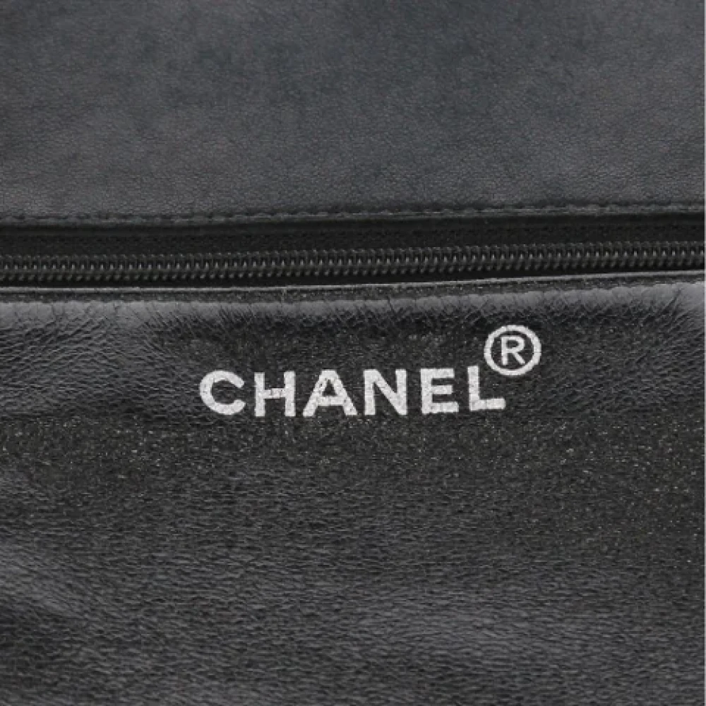 Chanel Vintage Pre-owned Leather chanel-bags Black Dames