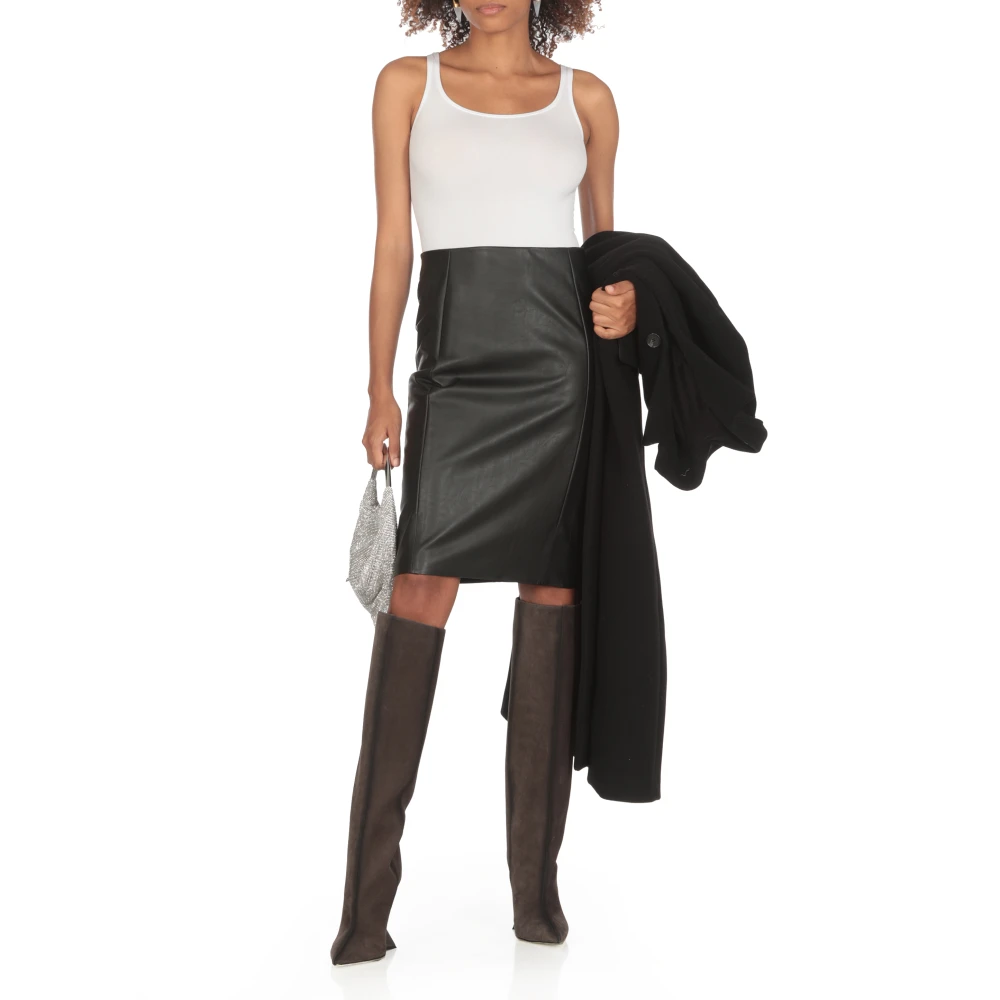 Wolford Witte Mouwloze Top van Katoenmix White Dames