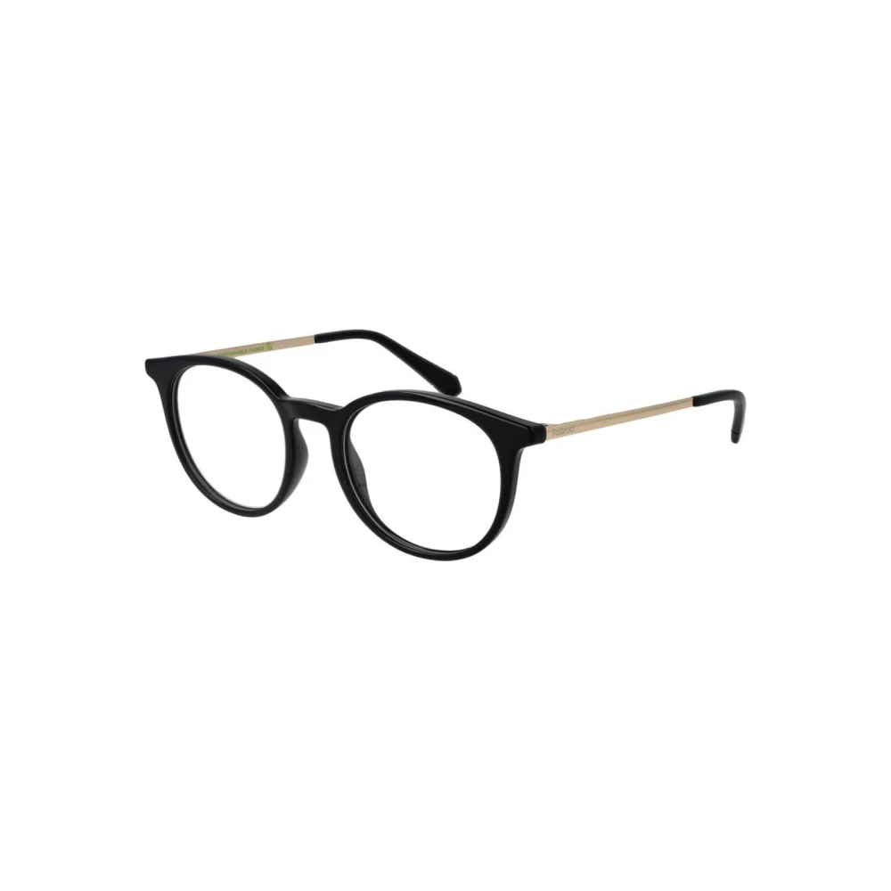 Polaroid Unisex Black Panto Optical Frames