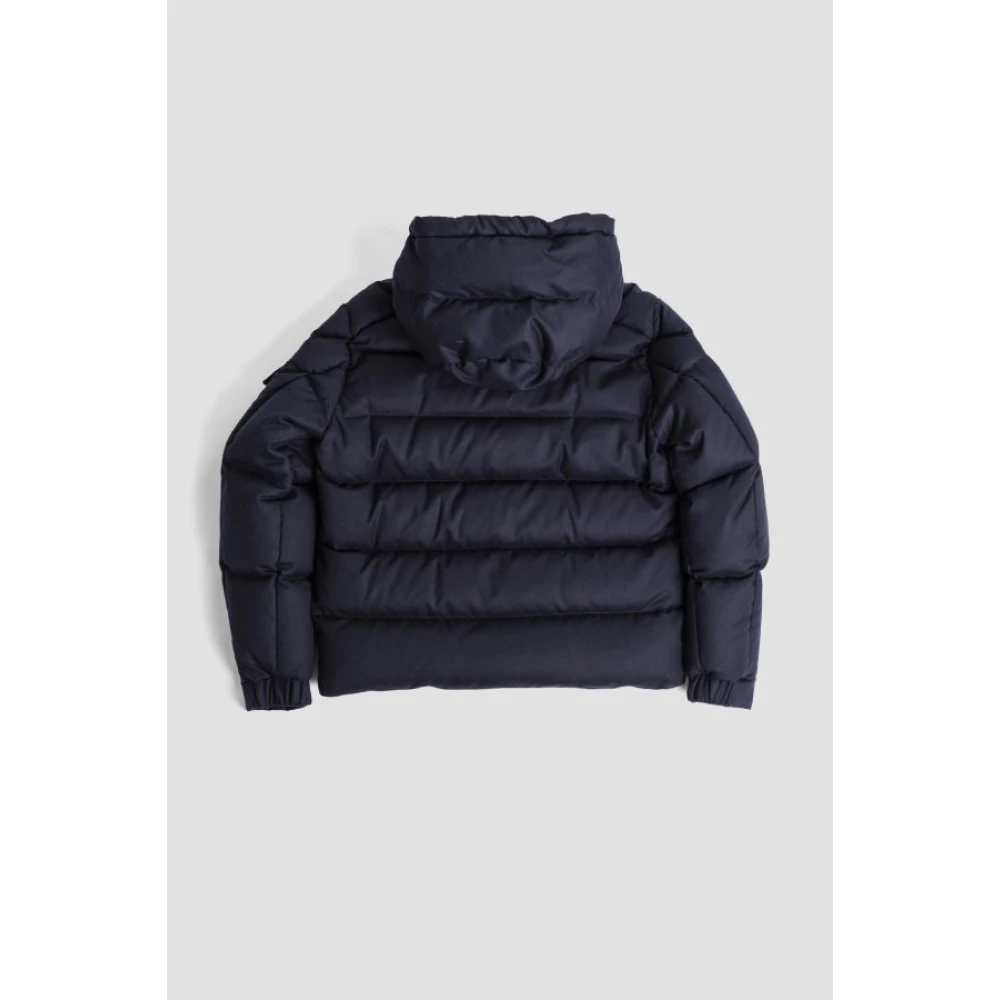 Moncler Vezere Puffer Jacket Blue Heren