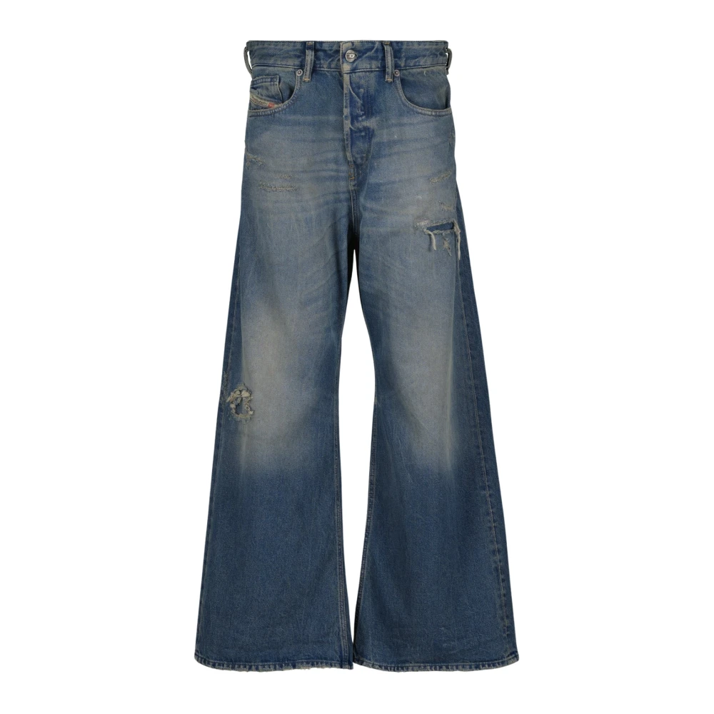 Diesel Femme Bleu - Jean Jambe Large 1996 - Jeans - Taille: W28 L28
