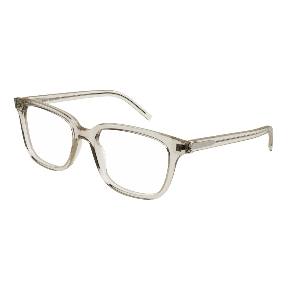 Saint Laurent Unisex Beige Glasses, 55 Mm, Eyewear Frames