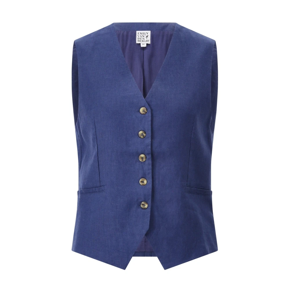 Jackets > Vests - - Emily Van den Bergh - Modalova