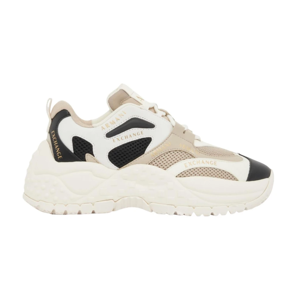 Armani Exchange Xdx120 Xv708 Sneaker Dames Schoenen Beige